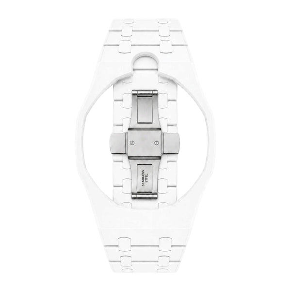 Bracelet en ceramique - Huit Blanc