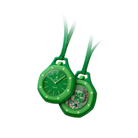 Swatch Audemars Piguet Royal Pop Collection Pocket Watch Green Eight