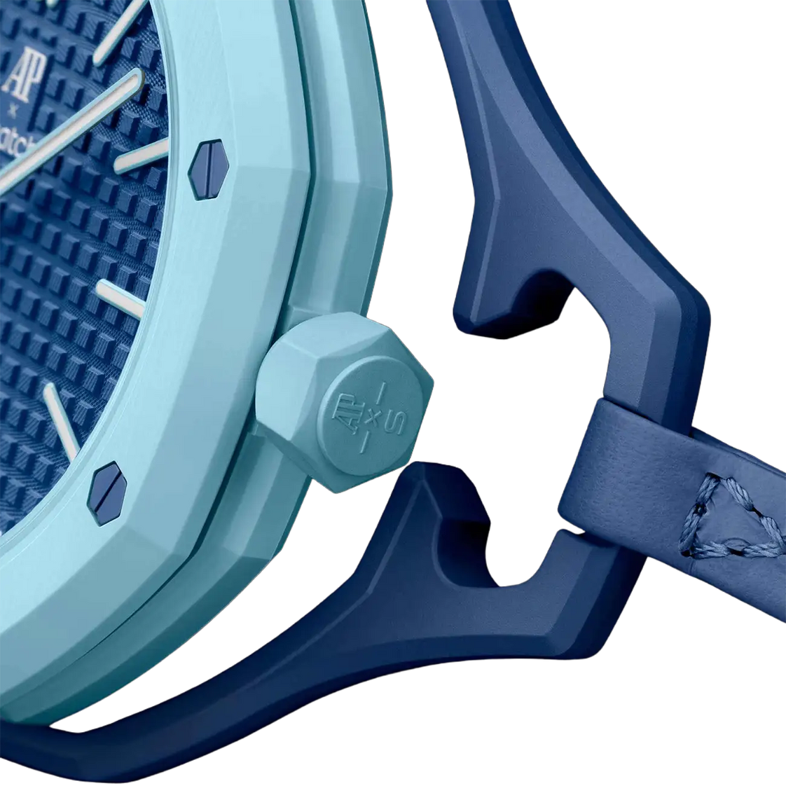 Swatch Audemars Piguet Royal Pop Collection Pocket Watch Blaue Acht